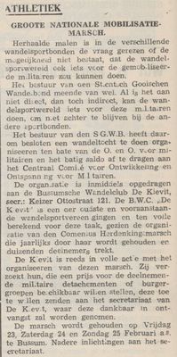 Nieuwe Bussumsche Courant (13 januari 1940)